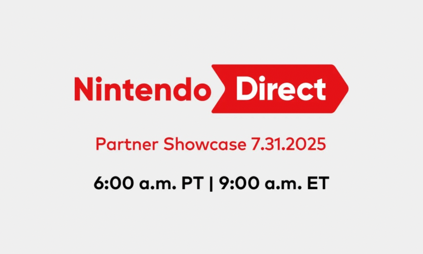 Nintendo Direct Partner Showcase July 2025