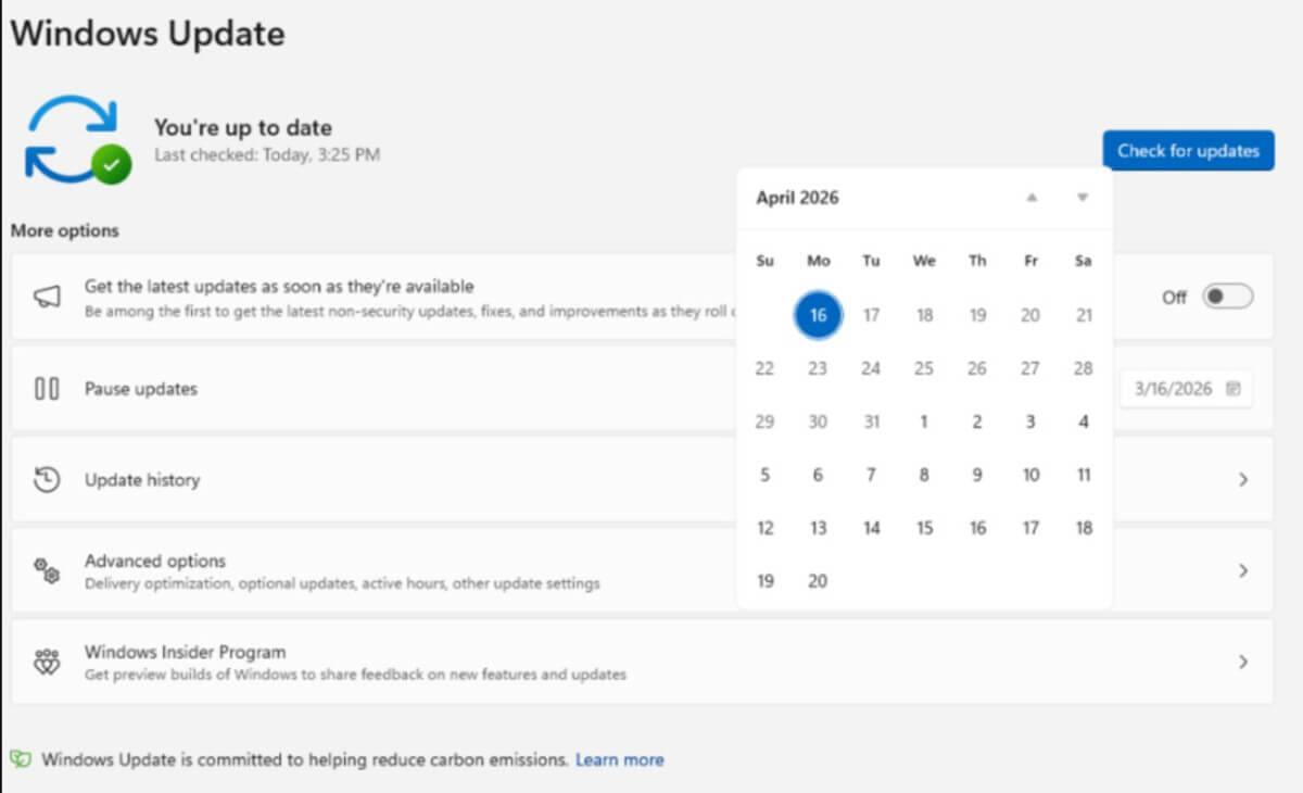 MicroSoft Launched Windows Update to Lessen Forced Restarts