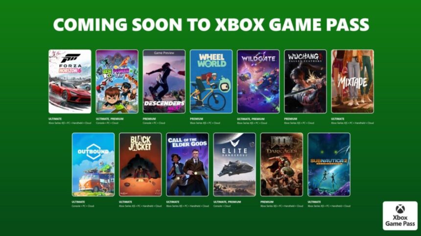 Microsoft Launched List of Games for Xbox Game Pass May 2026